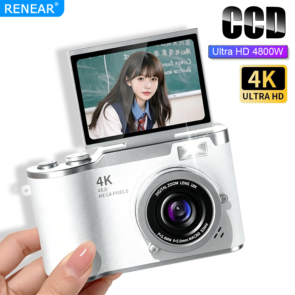 Kids Education News - Kamera Digital CCD 4K Portabel HD