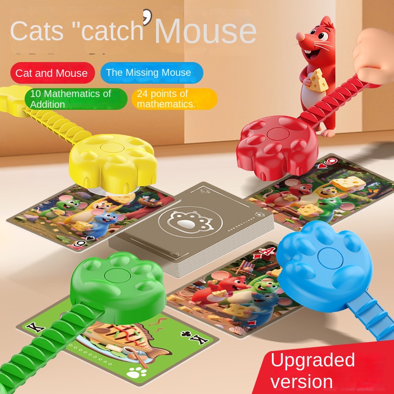 Kids Education Table - Permainan Papan Kucing Menangkap Tikus Mainan