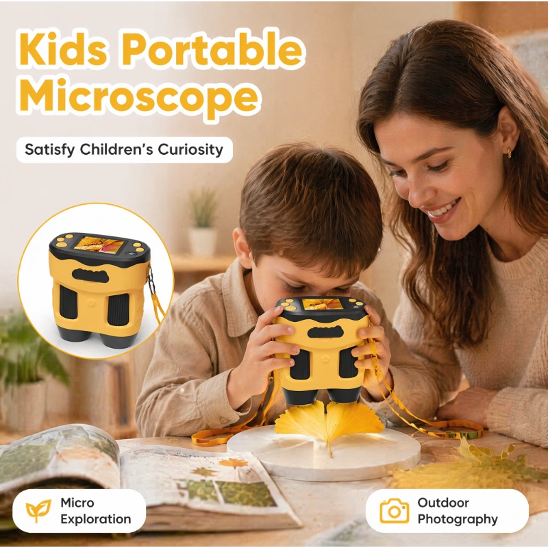Kids Education News - Kamera Mikroskop Digital 4K 1000X untuk