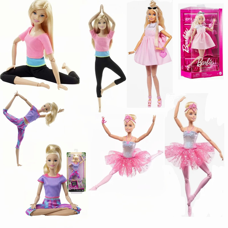Kids No Education - Boneka Barbie Asli dengan Pose Yoga