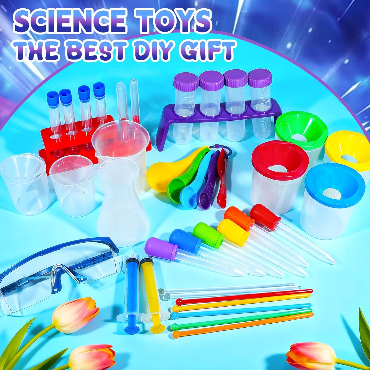 5-41Pcs Kit Sains Anak-anak, T - Science Kit Volcano ulasan dan harga