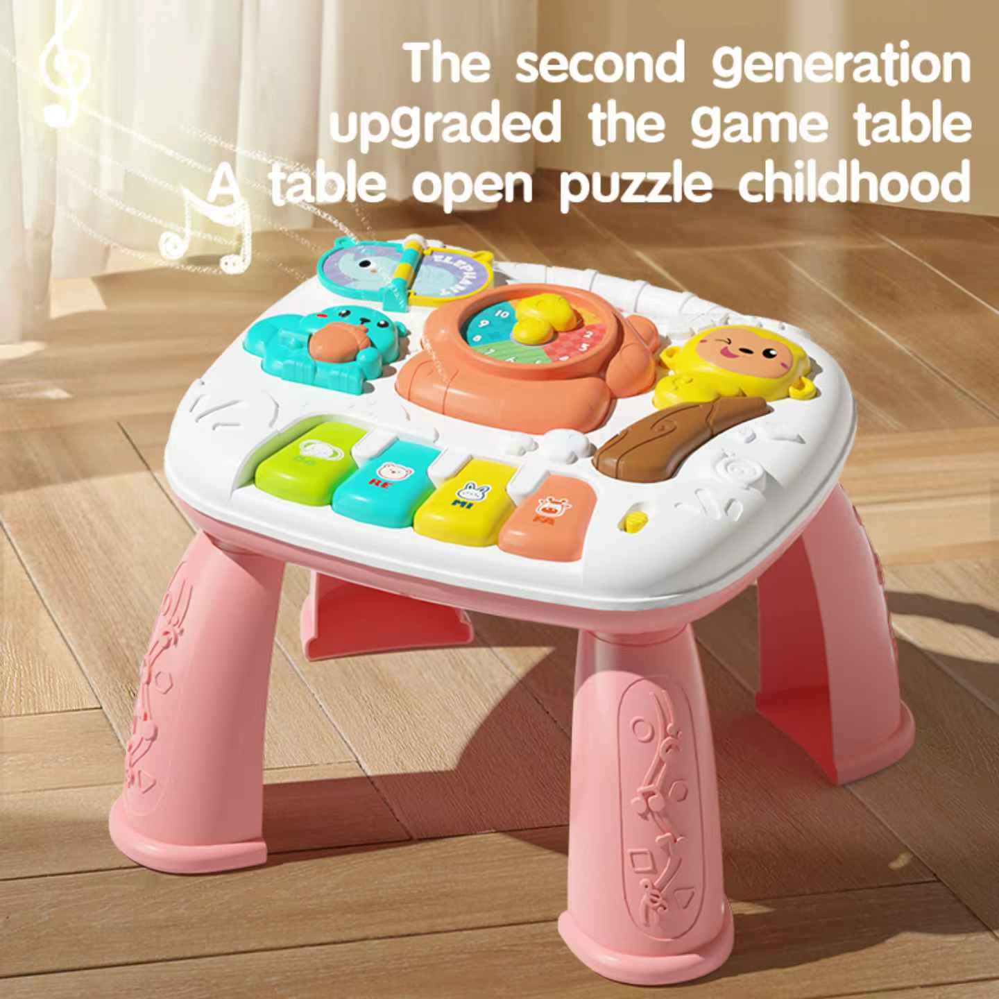 Mainan Meja Aktivitas Musik Ba - Kids Education Table ulasan dan harga