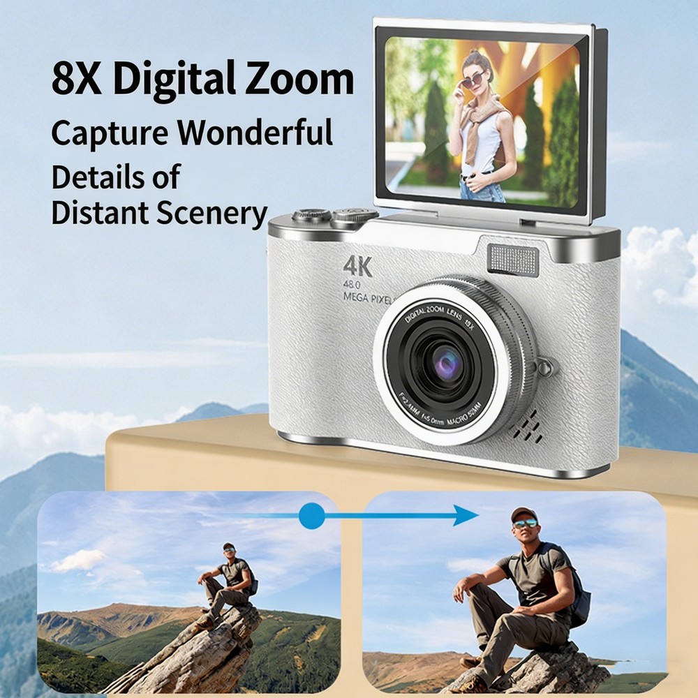 Kamera Digital CCD 4K Portabel - Kids Education News ulasan dan harga