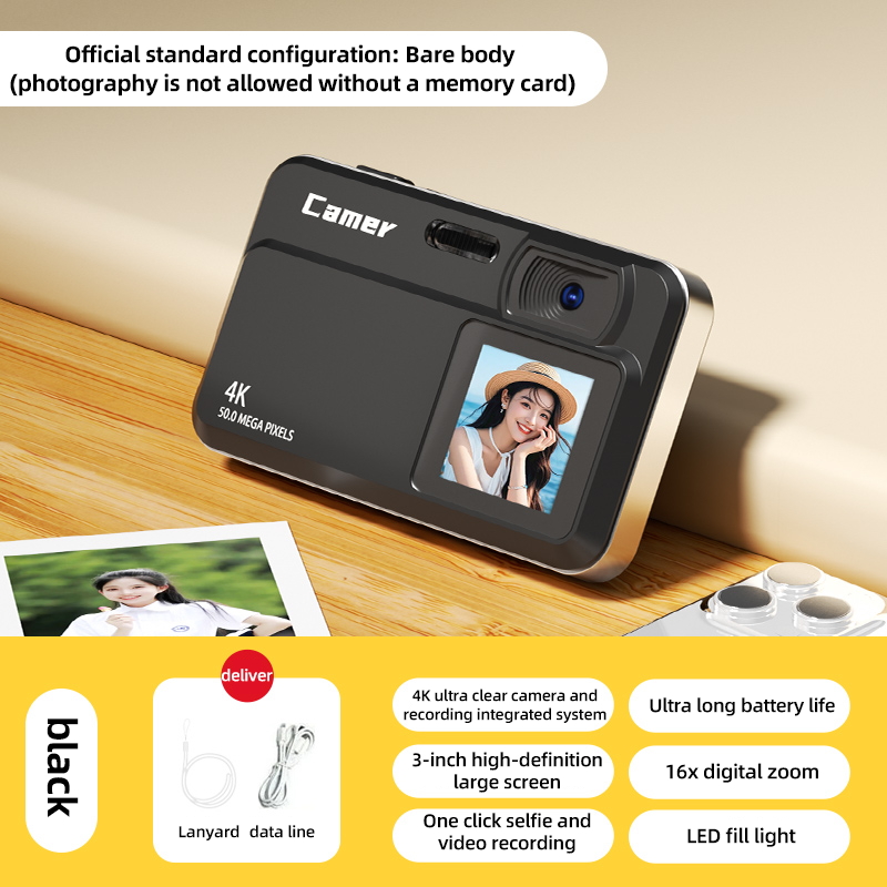 Kamera Digital 4K Zoom 16x Kam - Kids Education News ulasan dan harga