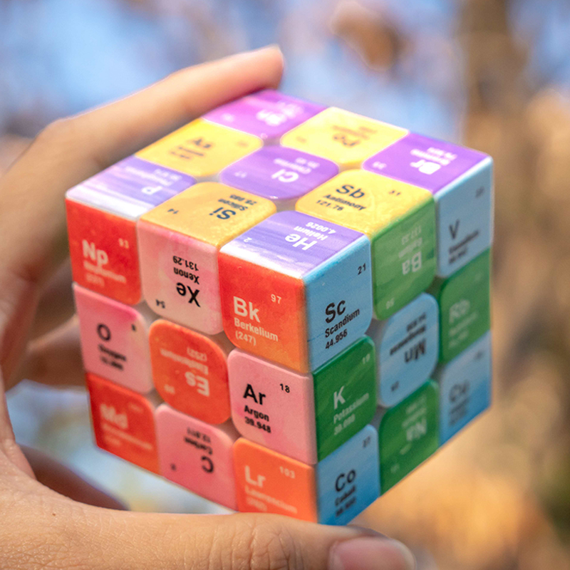 Tabel Periodik 3x3 Puzzle Kubu - Kids Education Table ulasan dan harga