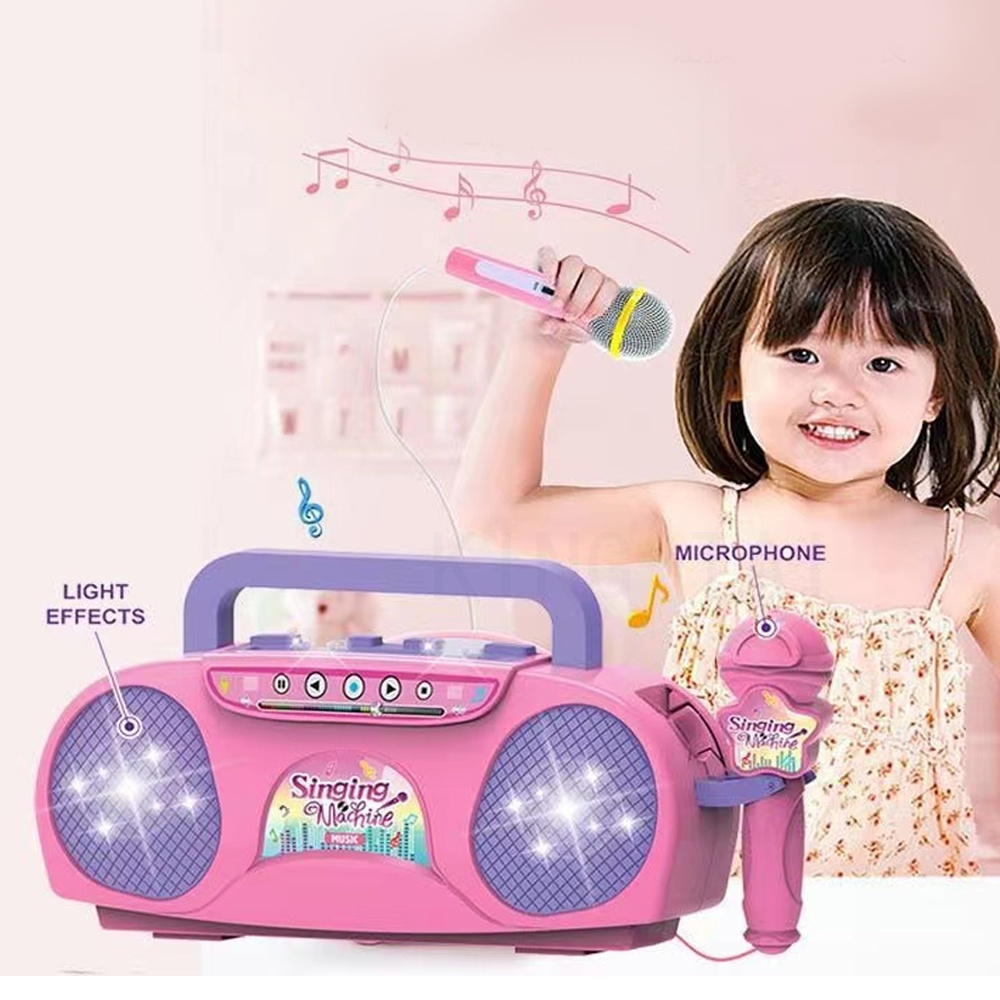 Mainan instrumen musik mikrofo - Kids Education Table ulasan dan harga