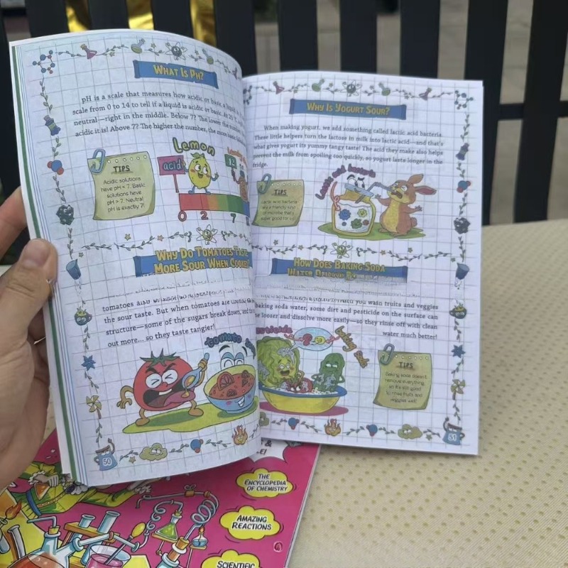 Buku Komik Anak-anak Lab Kimia - Kids Education Table ulasan dan harga