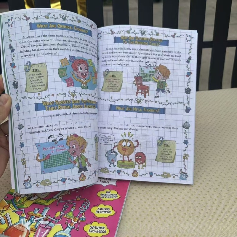 Buku Komik Anak-anak Lab Kimia - Kids Education Table ulasan dan harga