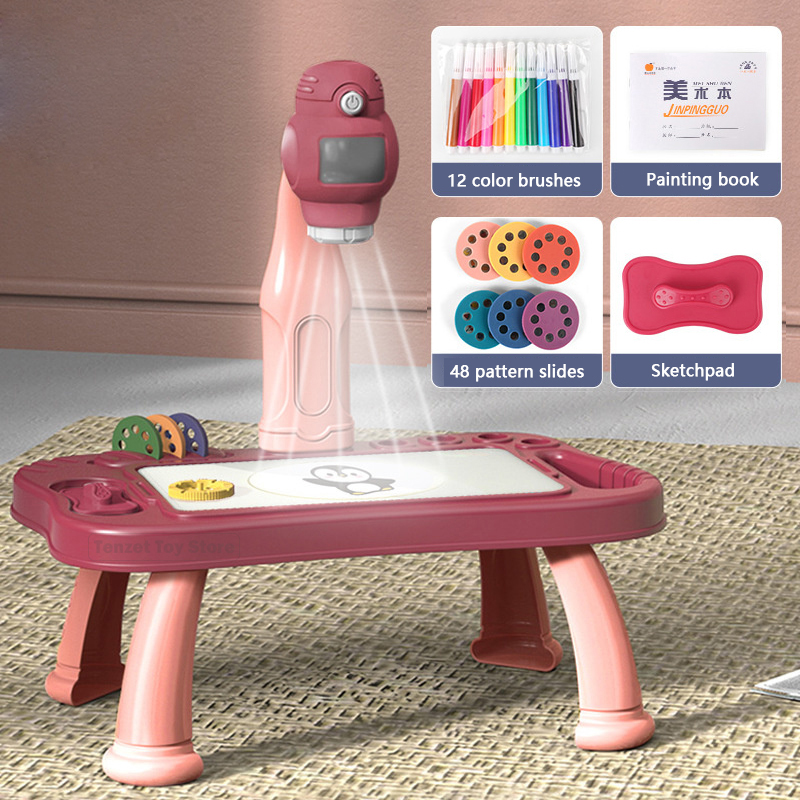 Proyektor Pintar Set Meja Luki - Kids Education Table ulasan dan harga