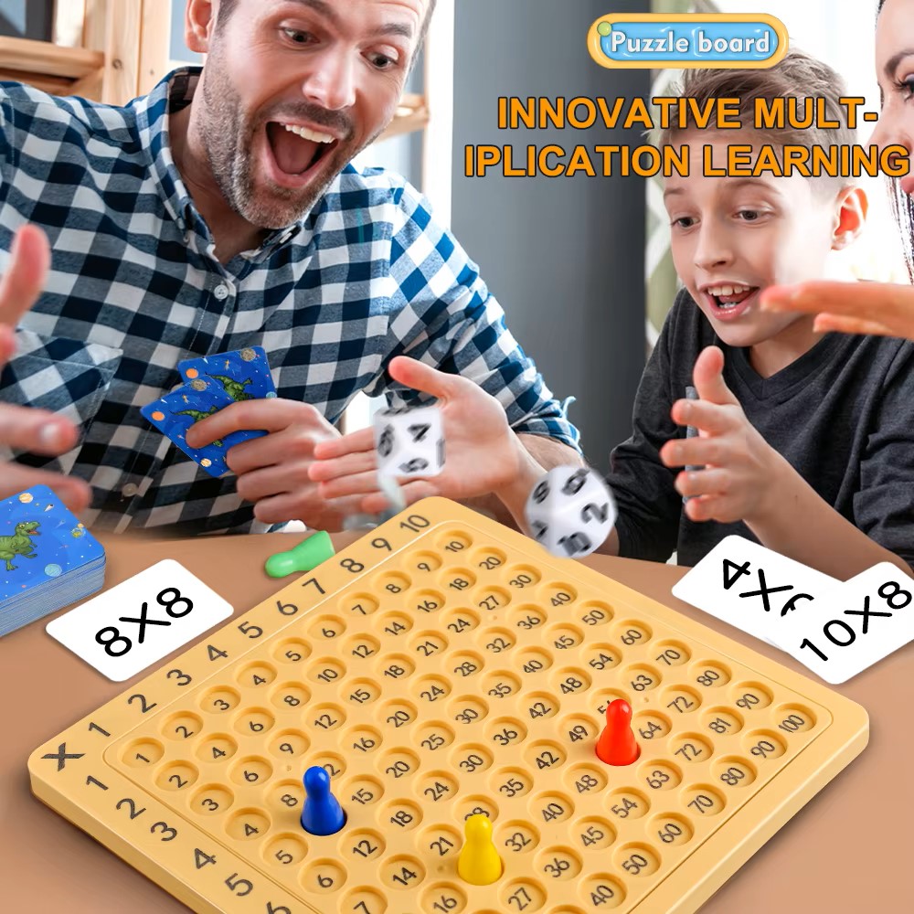 99 Papan Perkalian Montessori  - Kids Education Table ulasan dan harga
