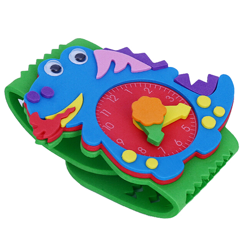 2/5/8 Buah Jam Tangan DIY Anak - Kids Educational Watch ulasan dan harga