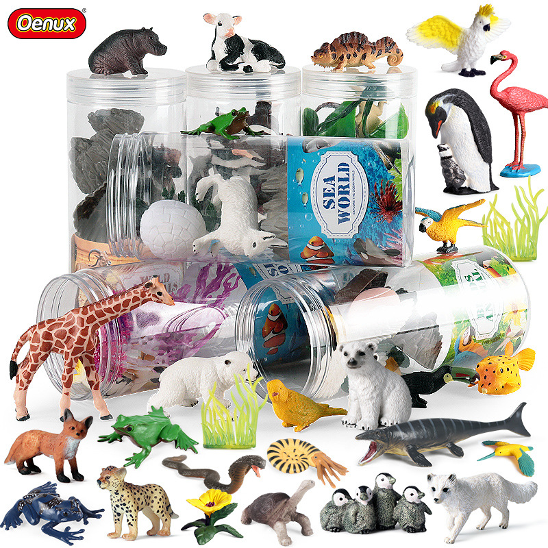 Oenux miniatur hewan Set liar  - Kids Without Education ulasan dan harga