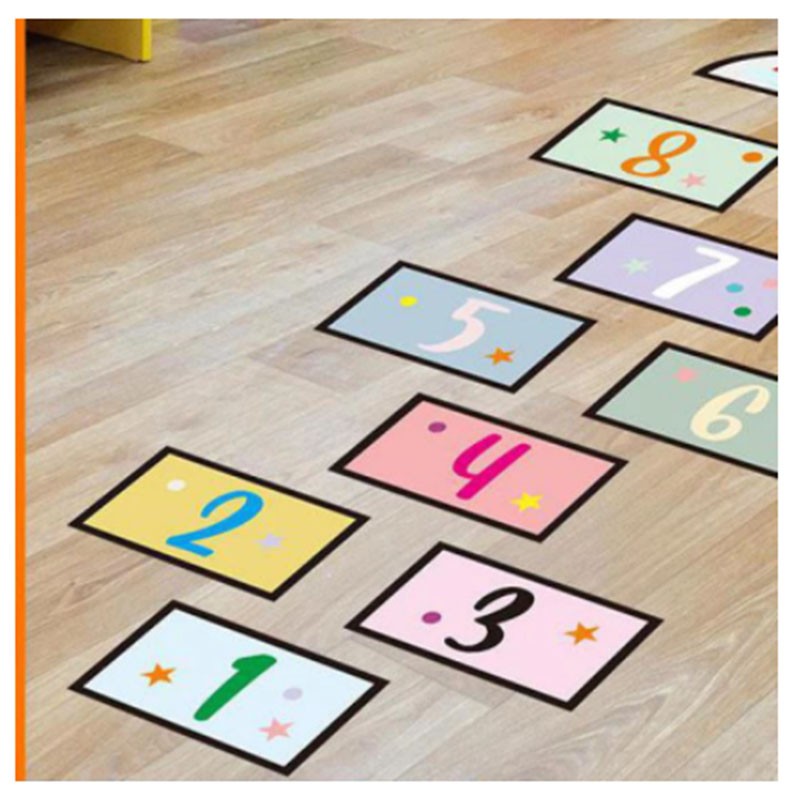 Stiker dinding Digital anak, s - Kids Education Wallpaper ulasan dan harga