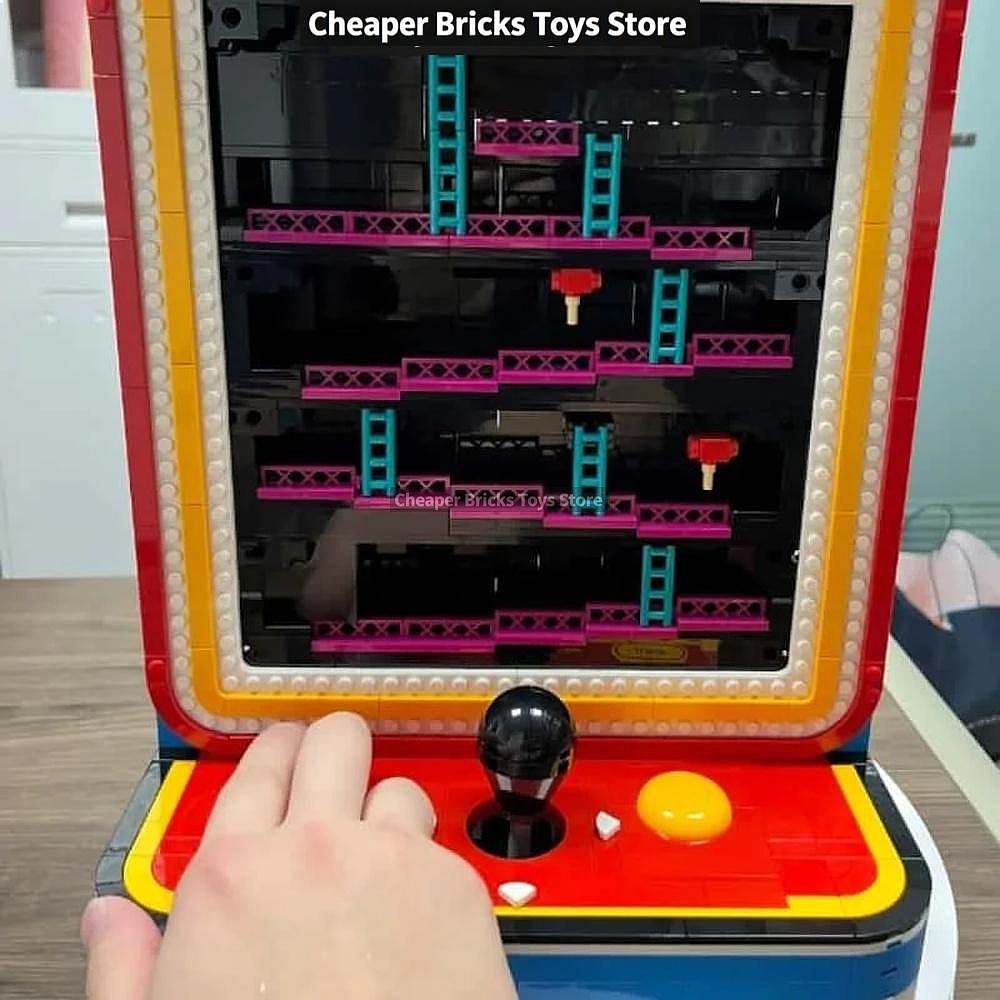 Blok Bangunan Mesin Game Tegak - Lego Set Technic ulasan dan harga