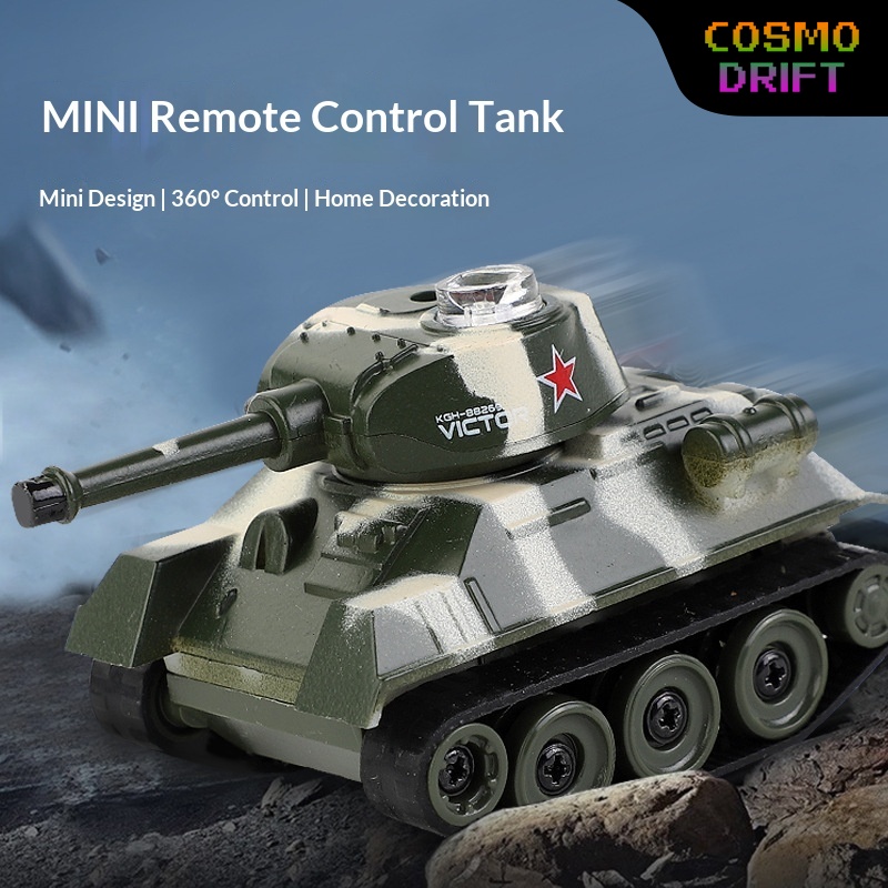 Tank Remote Control Mini 4 Sal - Kids Education Channel ulasan dan harga
