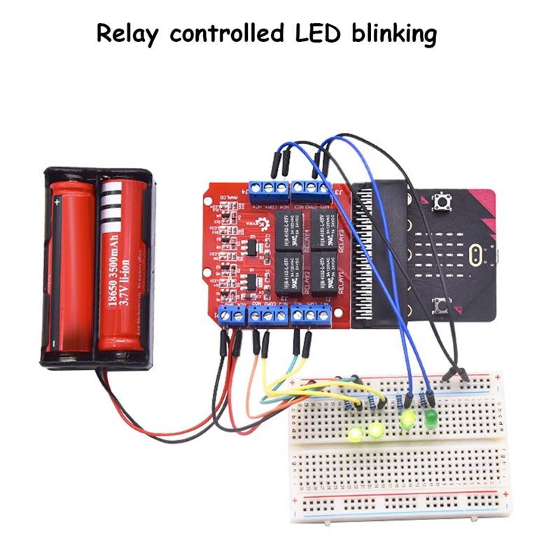 Modul Relay 4 Saluran A64I Mic - Kids Education Channel ulasan dan harga