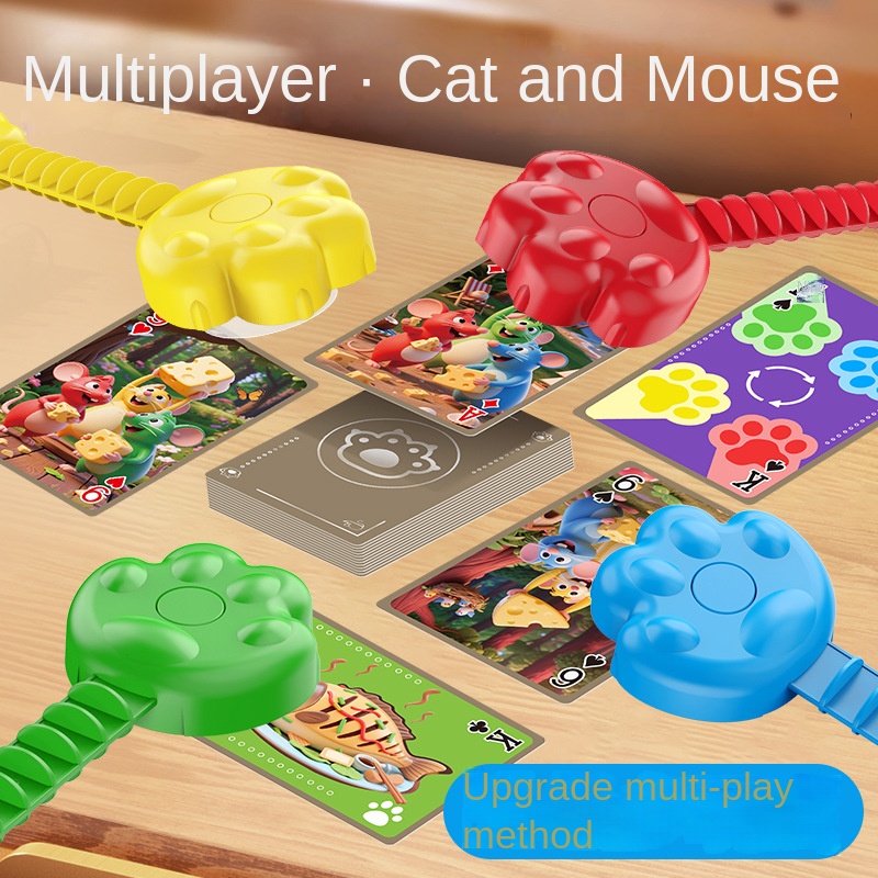 Permainan Papan Kucing Menangk - Kids Education Table ulasan dan harga