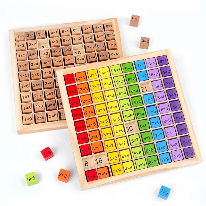 Tabel Perkalian Montessori 99  - Kids Education Table ulasan dan harga