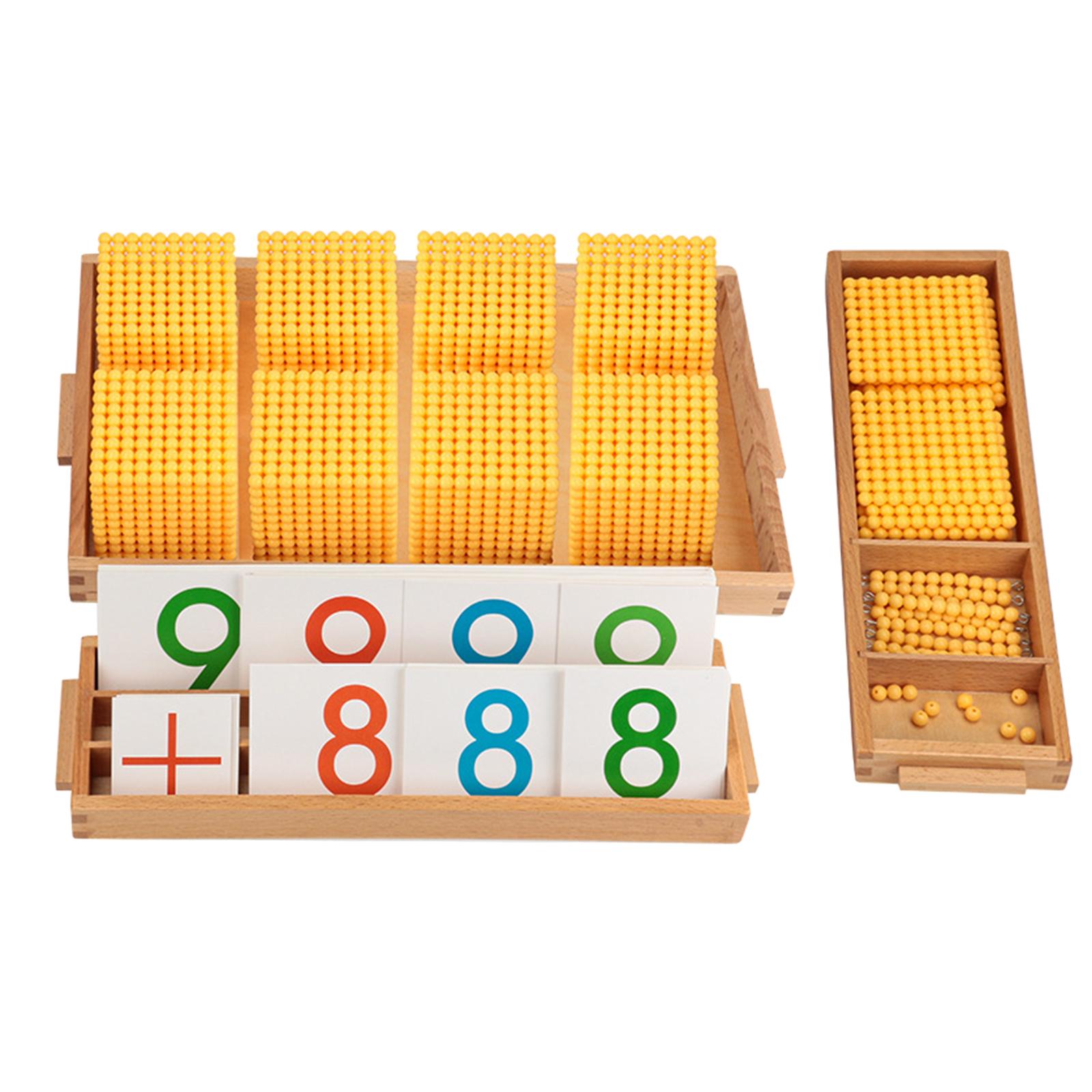 Set Bahan Manik-manik Montesso - Math Manipulative Set ulasan dan harga