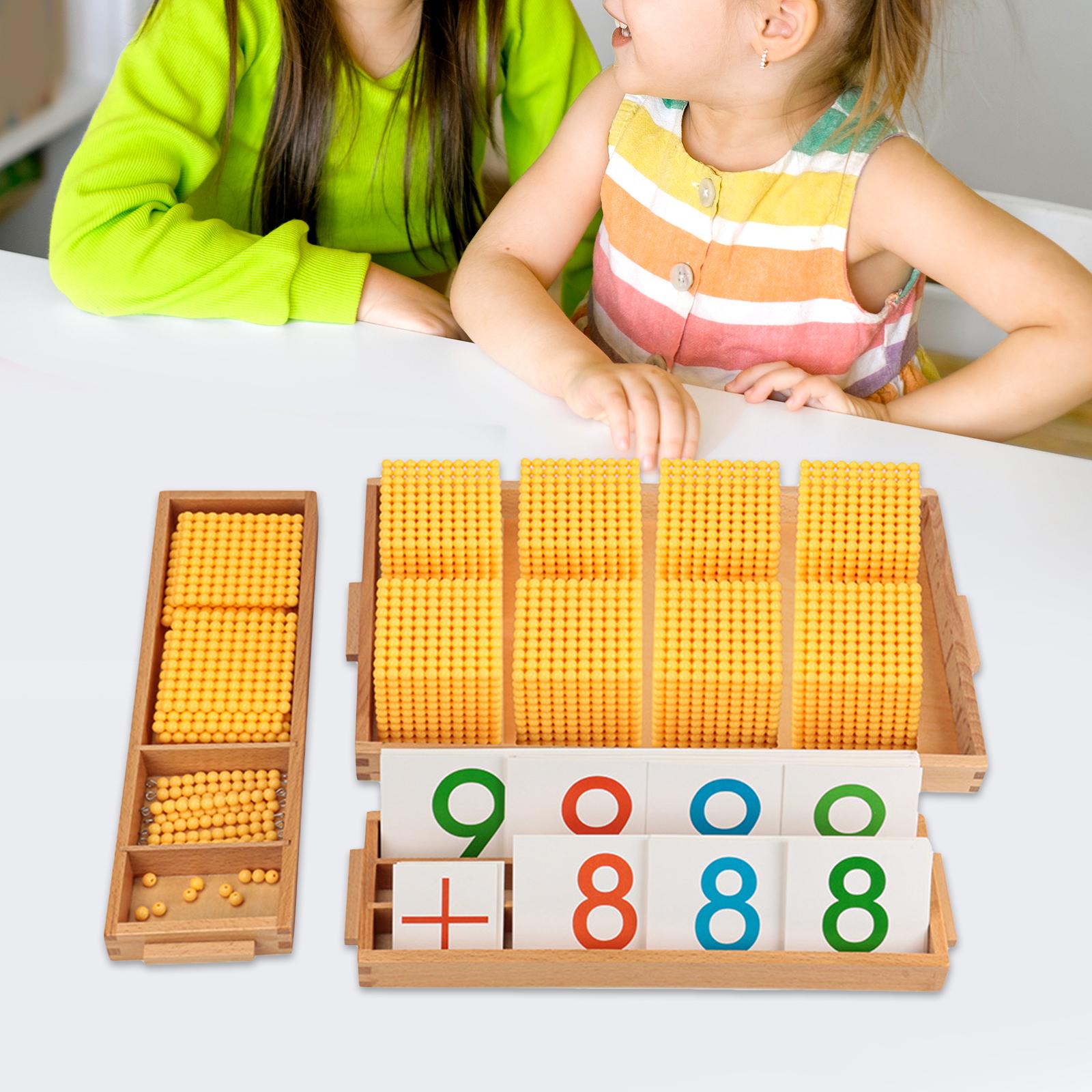 Set Bahan Manik-manik Montesso - Math Manipulative Set ulasan dan harga