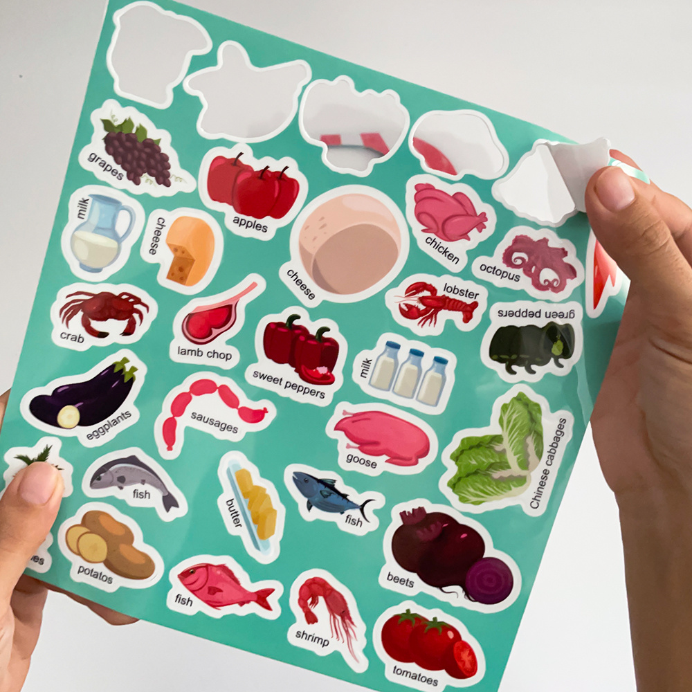 Mainan Stiker Tema Pasar Petan - Kids Education News ulasan dan harga