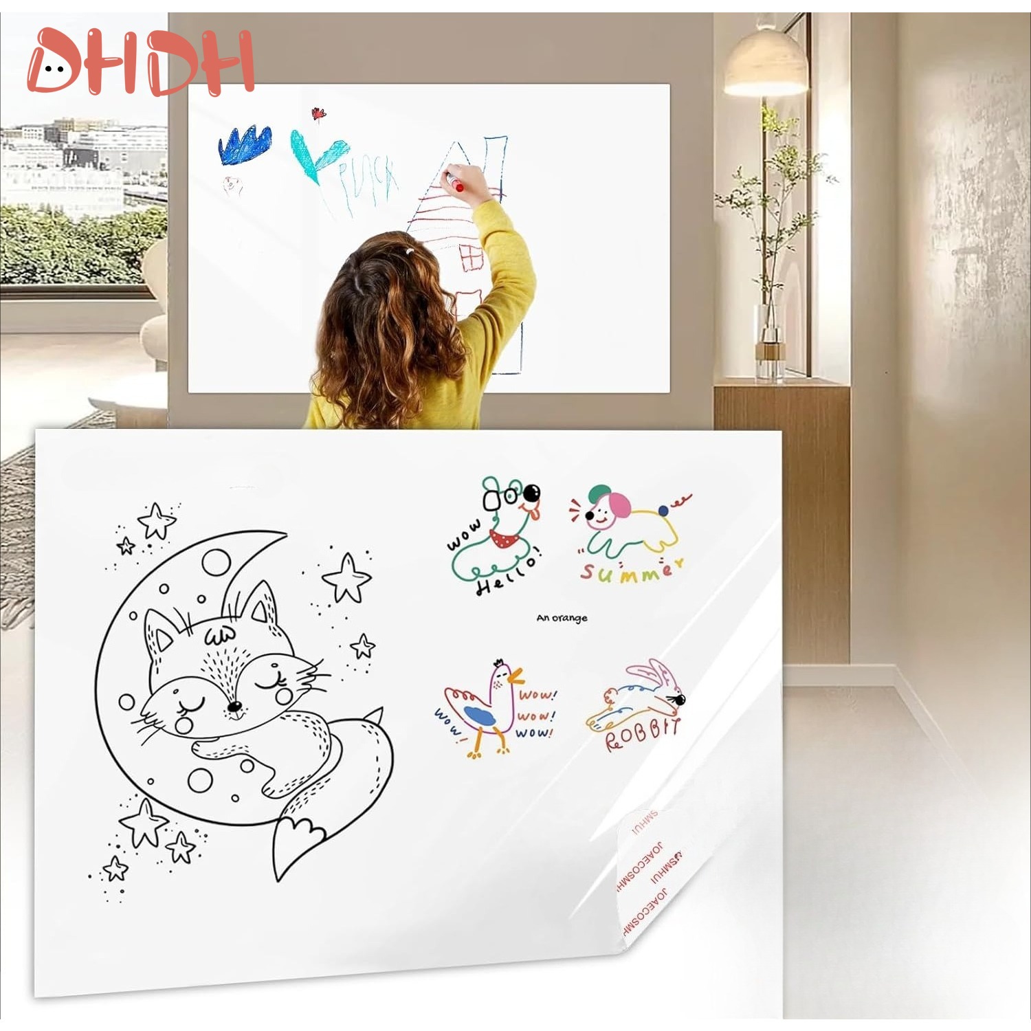 Kertas Gambar Gulung untuk Ana - Kids Education Wallpaper ulasan dan harga